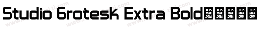 Studio Grotesk Extra Bold字体转换